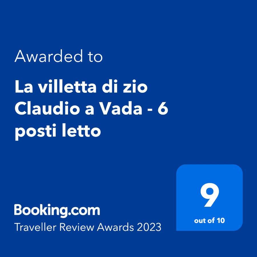 La Villetta Di Zio Claudio A Vada - 6 Posti Letto Exterior photo